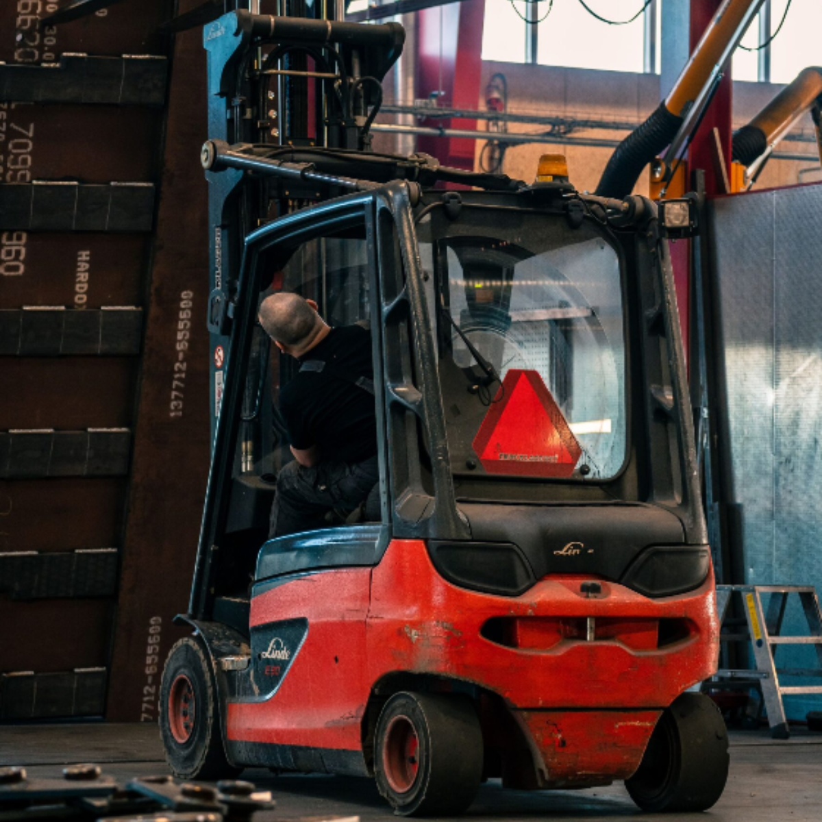 Reparation af truck fra KST